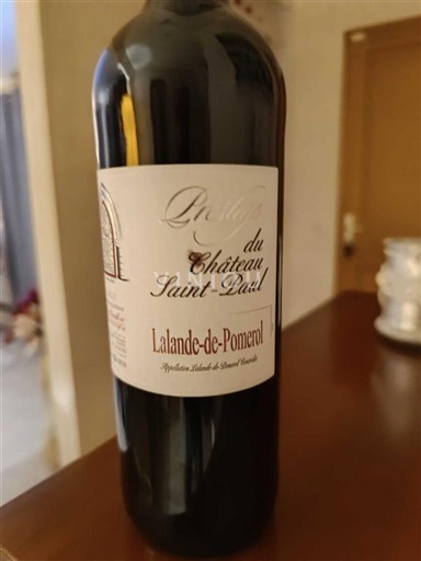 Bordeaux Lalande-de-Pomerol Château Saint-Paul Prestige 2023