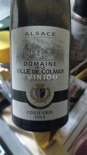 Alsácia Domaine La Ville de Colmar 2014