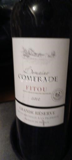 Languedoc Fitou Domaine Comerade Grande Réserve 2012