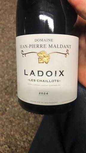 Burgundy Ladoix Jean-Pierre Maldant Les Chaillots 2024