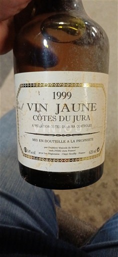 Vinhos Blanc sec . Claye souilly 1999 França Jura Côtes-do-jura AOC