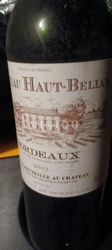 Bordeaux Château Haut-Belian 2012