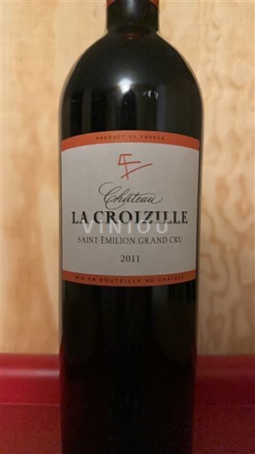 Bordeaux Saint-Émilion Grand Cru Grand Cru Château La Croizille 2011