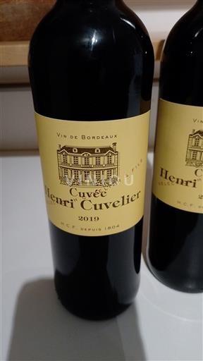 Burdeos Bordeaux Cuvelier & Fils Henri Cuvelier 2019