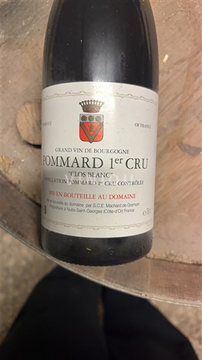Burgundy Pommard Premier Cru S.C.E. Machard de Gramont Clos Blanc 2014