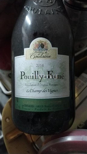 Loire-dalen Pouilly-fumé Marquis de Goulaine Le Champ des Vignes 2014