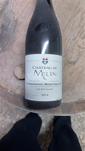 Bourgogne Chassagne-Montrachet Château Melin Les Battaudes 2014