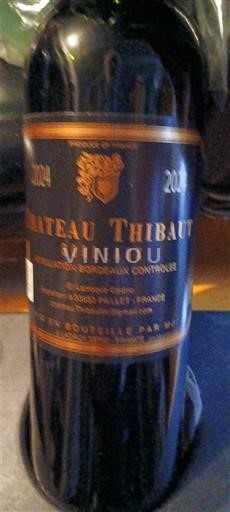 Bordéus Château Thibaut 2024