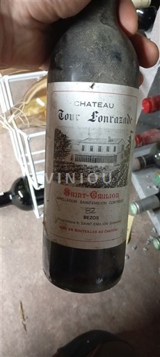 Bordeaux Saint-Émilion Château Tour Fonrazade Icke årgångsbetecknad