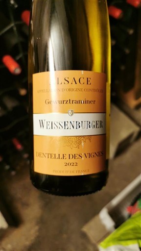 Alsace Gewurztraminer Weissenburger Dentelle des Vignes 2022