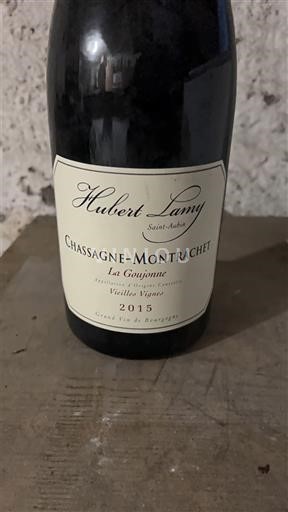 Bourgogne Chassagne-Montrachet Hubert Lamy La Goujonne Vieilles Vignes 2015