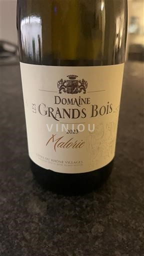 Rhônetal Côtes-du-Rhône-Dörfer Domaine Les Grands Bois Malorie 2023
