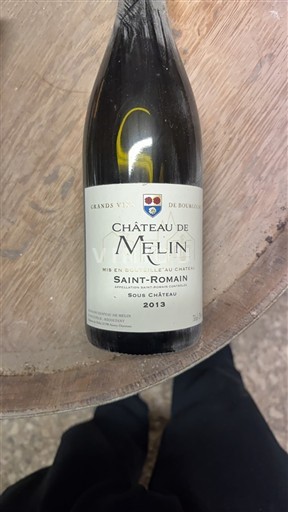 Burgund Saint-Romain Château Melin Sous Château 2013