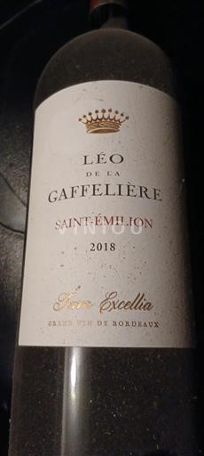 Bordeaux Saint-Émilion Léo de la Gaffelière 2018