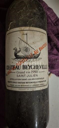 Burdeos Saint-Julien Grand Cru Château Beychevelle 1990