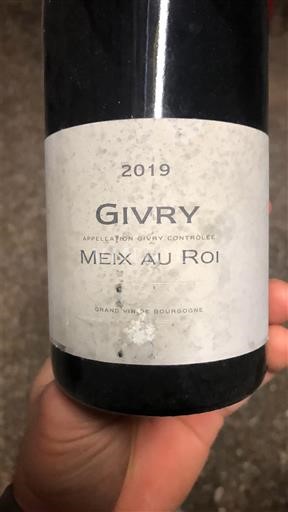 Burgundija Givry Meix au Roi 2019