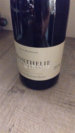 Viner Rouge sec Domaine Prunier-Damy 2019 Frankrike Burgund Monthélie AOC Premier Cru