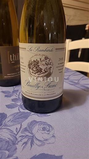 Vale do Loire Pouilly-fumé La Rambarde 2018
