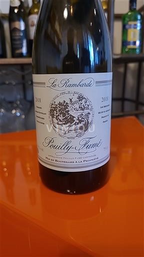 Dolina Loare Pouilly-fumé La Rambarde 2018