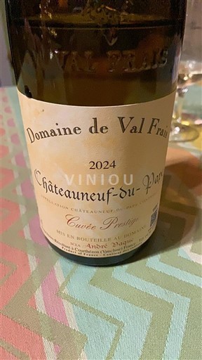 Rhônevallei Châteauneuf-du-Pape Domaine Val Frais Prestige 2024