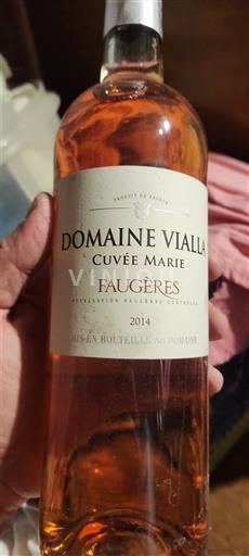 Languedoc Faugères Domaine Vialla Marie 2014