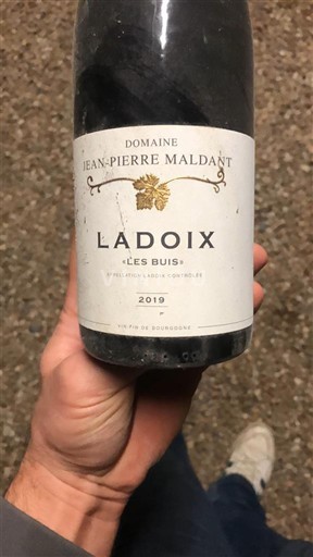 Burgundy Ladoix Domaine Jean-Pierre Maldant Les Buis 2019