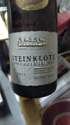Alsace Gewurztraminer Grand Cru Arthur Metz Steinklotz 2011
