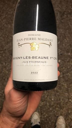 Burgundy Savigny-lès-Beaune Premier Cru Domaine Jean-Pierre Maldant Aux Fourneaux 2022