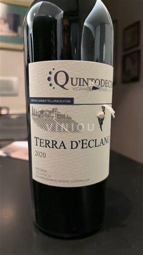 Campania Irpinia Quintodecimo Terra d'Eclano 2020