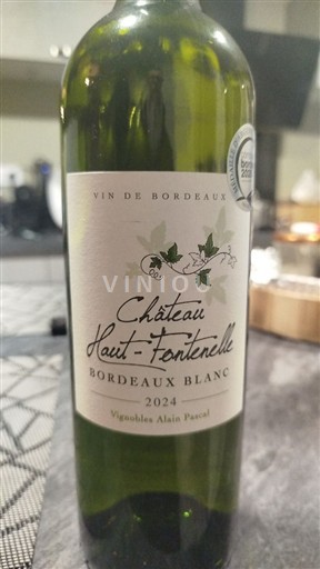 Bordeaux Bordeaux White Château Haut-Fontenille 2024