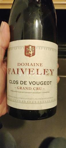 Bourgogne Clos-de-vougeot Grand Cru Domaine Faiveley Clos de Vougeot Không niên vụ
