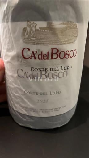Lombardie Ca' del Bosco Corte del Lupo 2021