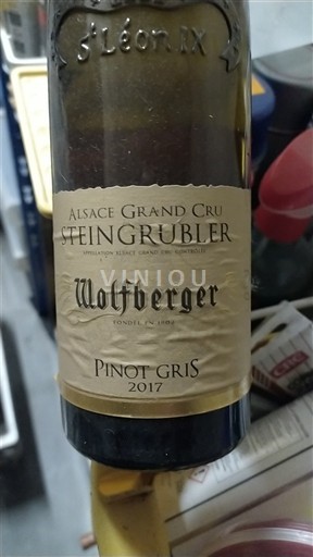 Alsace Alsace Grand Cru Grand Cru Wolfberger Steingrubler 2017