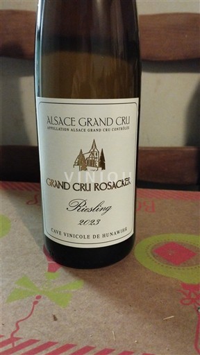 Alsace Ospecificerad Grand Cru Cave Vinicole de Hunawihr Grand Cru Rosacker 2023