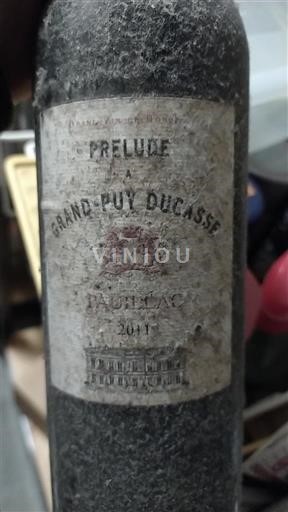 Bordeaux Pauillac Château Grand-Puy Ducasse Prélude à Grand-Puy Ducasse 2011