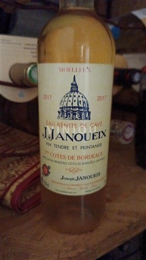 Bordeaux Prve obale Bordeauxa J. Janoueix Eau Bénite de Cave 2017