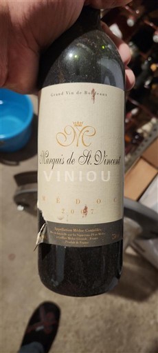 Bordeaux Médoc Marquis de St. Vincent 2007