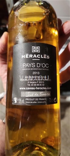 Linguadoca e Rossiglione Paese d'Oc Vignoble de la Voie d'Héraclès 2013