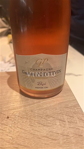 Champaña Champán Premier Cru Gaston Poittevin Rosé Premier Cru Sin añada