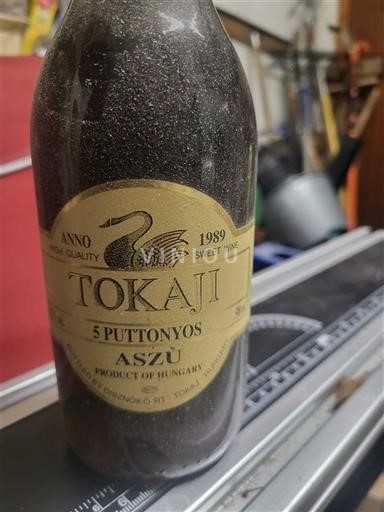 Tokaj No especificado Disznóko 5 Puttonyos Aszú 1989
