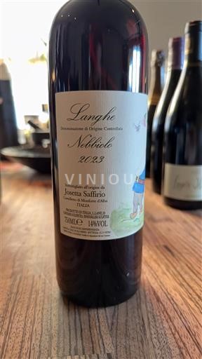 Piedmont Wines Unspecified Josetta Saffirio Langhe Nebbiolo 2023