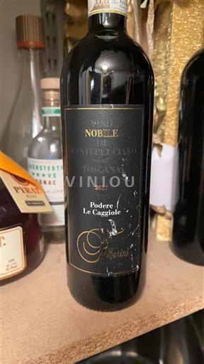 Toscana Vino Nobile di Montepulciano Avignonesi Podere le Caggiole 2017