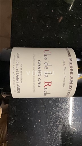 Bourgogne Clos-de-la-roche Grand Cru Domaine Pierre Amiot et Fils 2019