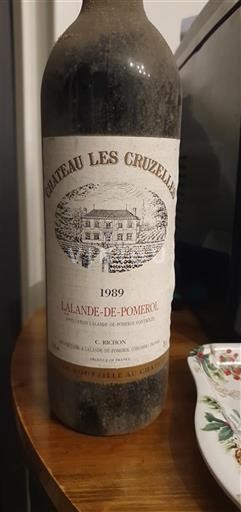 Burdeos Lalande-de-Pomerol Château Les Cruzelles 1989