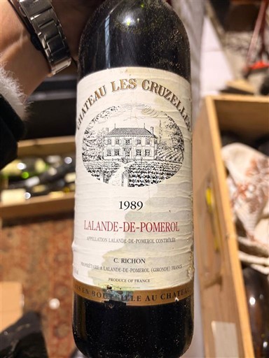 Бордо Лаланд-де-Помроль Château Les Cruzelles 1989