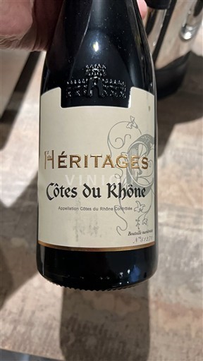 Valle del Rodano Côtes-du-Rhône Les Héritages 2024