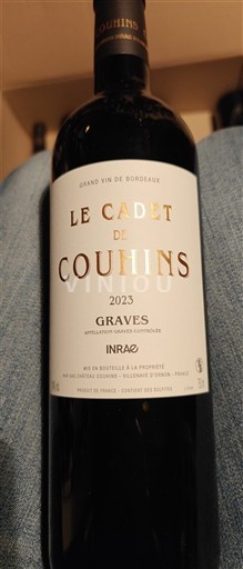 Burdeos Graves Château Couhins Le Cadet de Couhins 2023
