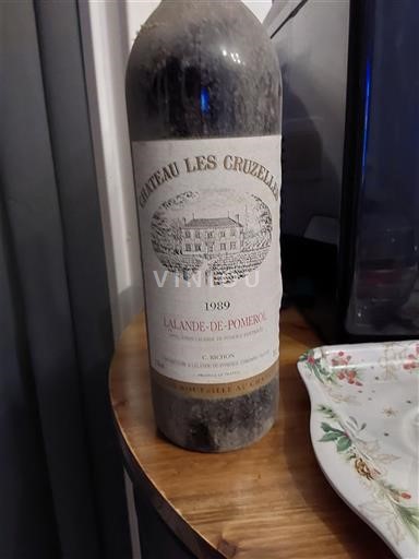 Burdeos Lalande-de-Pomerol Château Les Gruelles 1989
