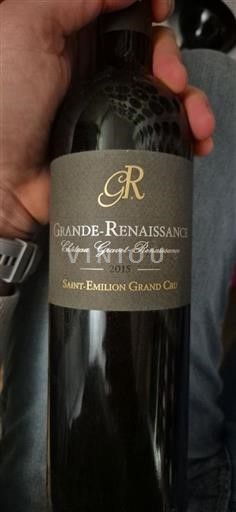 Bordeaux Saint-Émilion Grand Cru Grand Cru Clos Grande Renaissance Grande Renaissance 2015