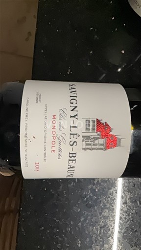Burgundy Savigny-lès-Beaune Premier Cru Domaine Caroline Frey Clos des Guettes Monopole 2015